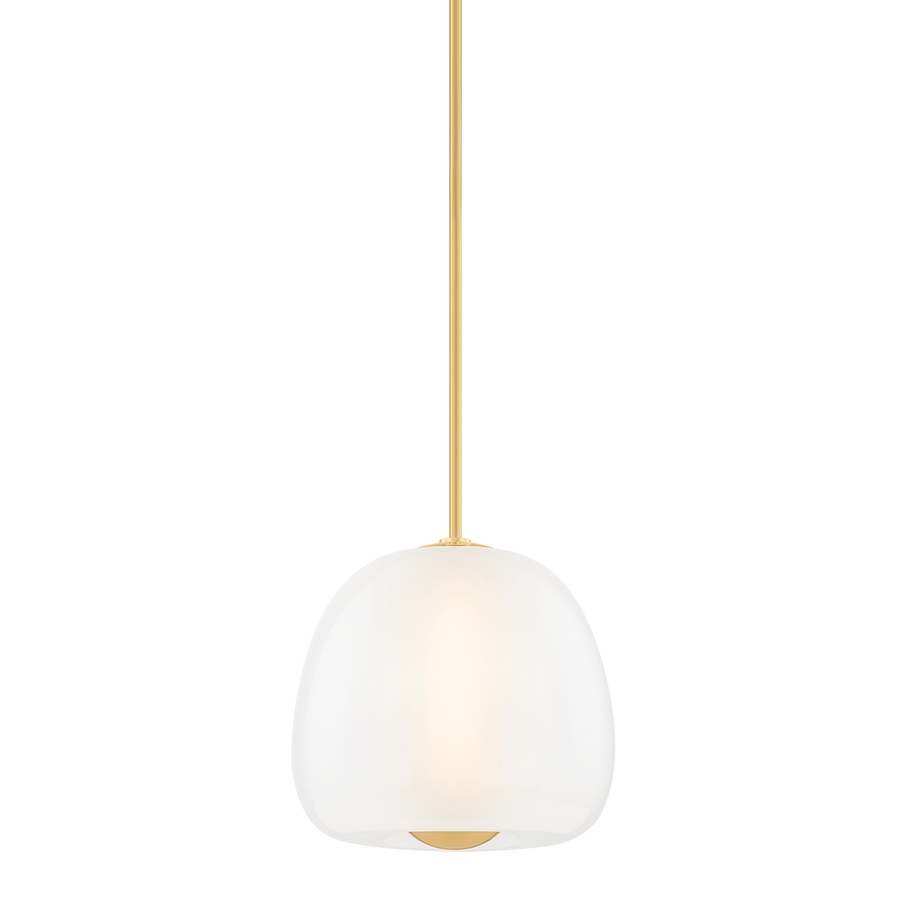 Hudson Valley Lighting SCRANTON Pendant — Aged Brass