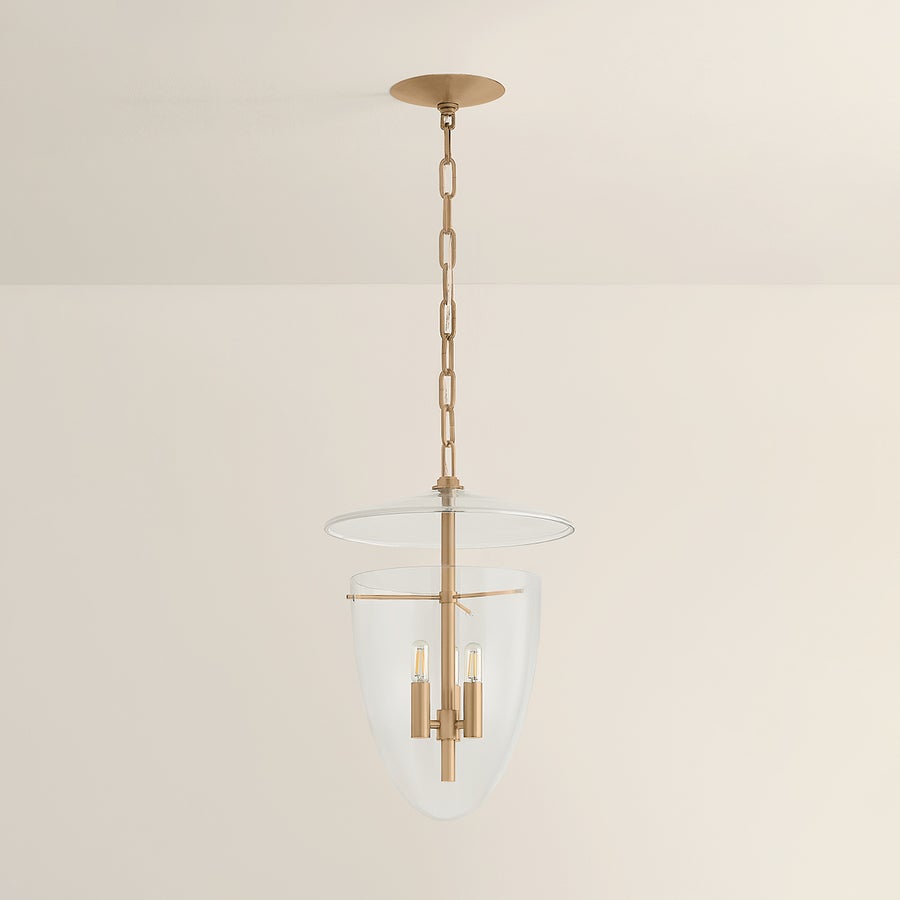 Troy Lighting TULLY LANTERN — F4414-PBR