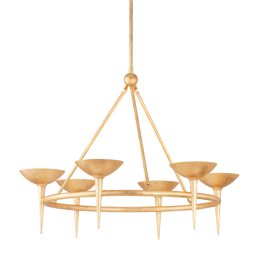 Troy Lighting Cecilia Chandelier — F2606-VGL