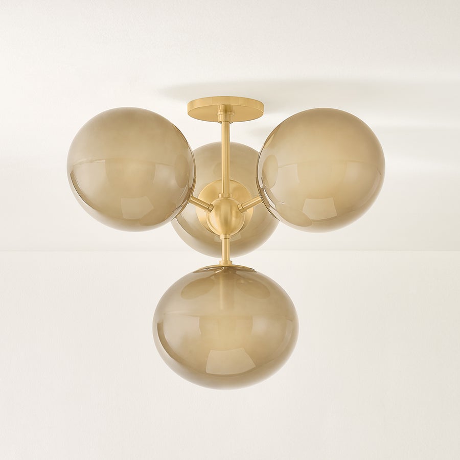 Mitzi Zaley Semi Flush — H1073604-AGB