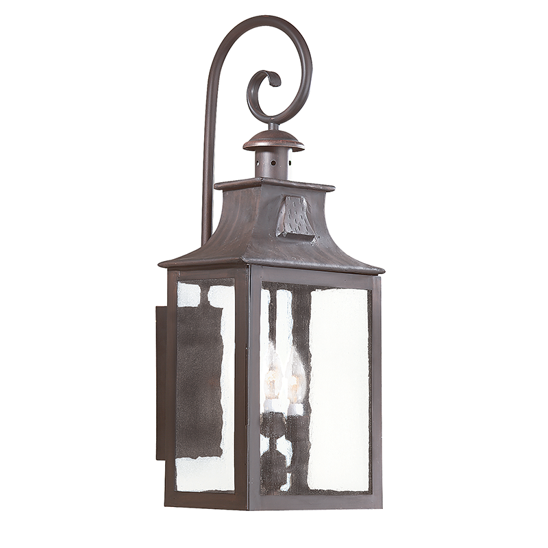 Troy Lighting Newton Exterior Wall Sconce — B9005-SFB