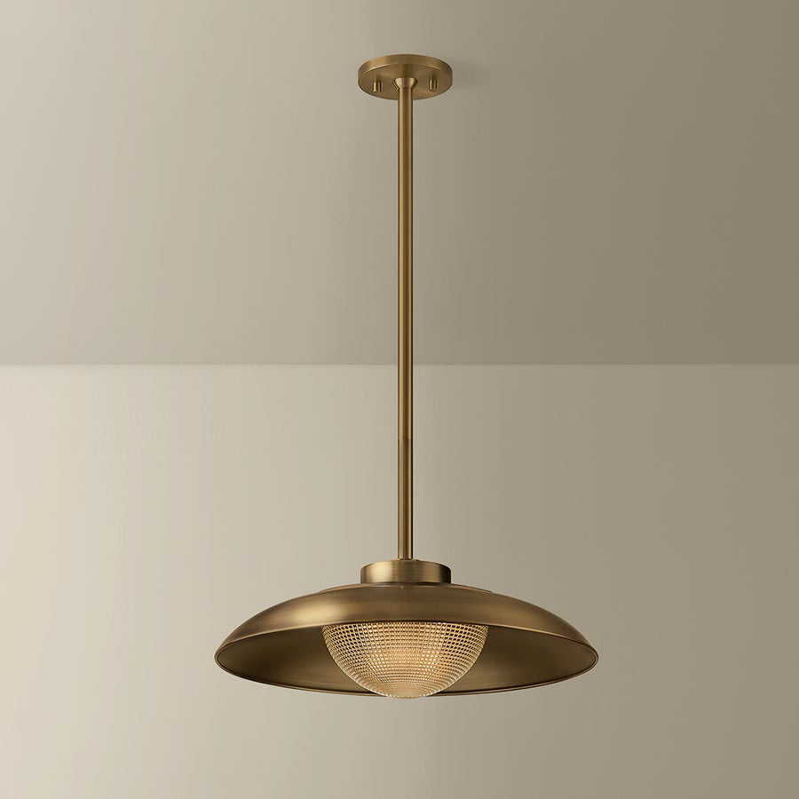 Troy Lighting Braxton Pendant — F4118-PBR