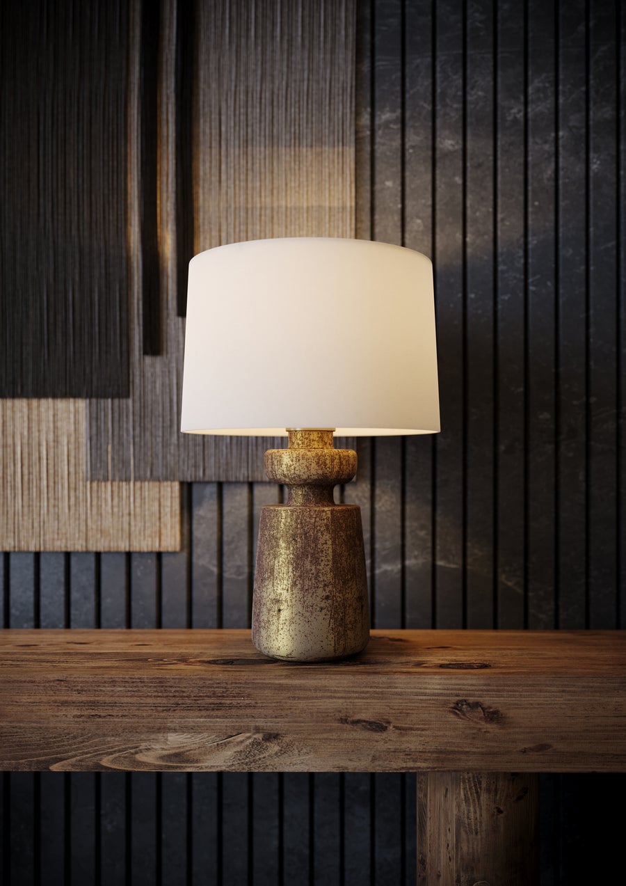 Troy Lighting TERRON TABLE LAMP — PTL5122-PBR