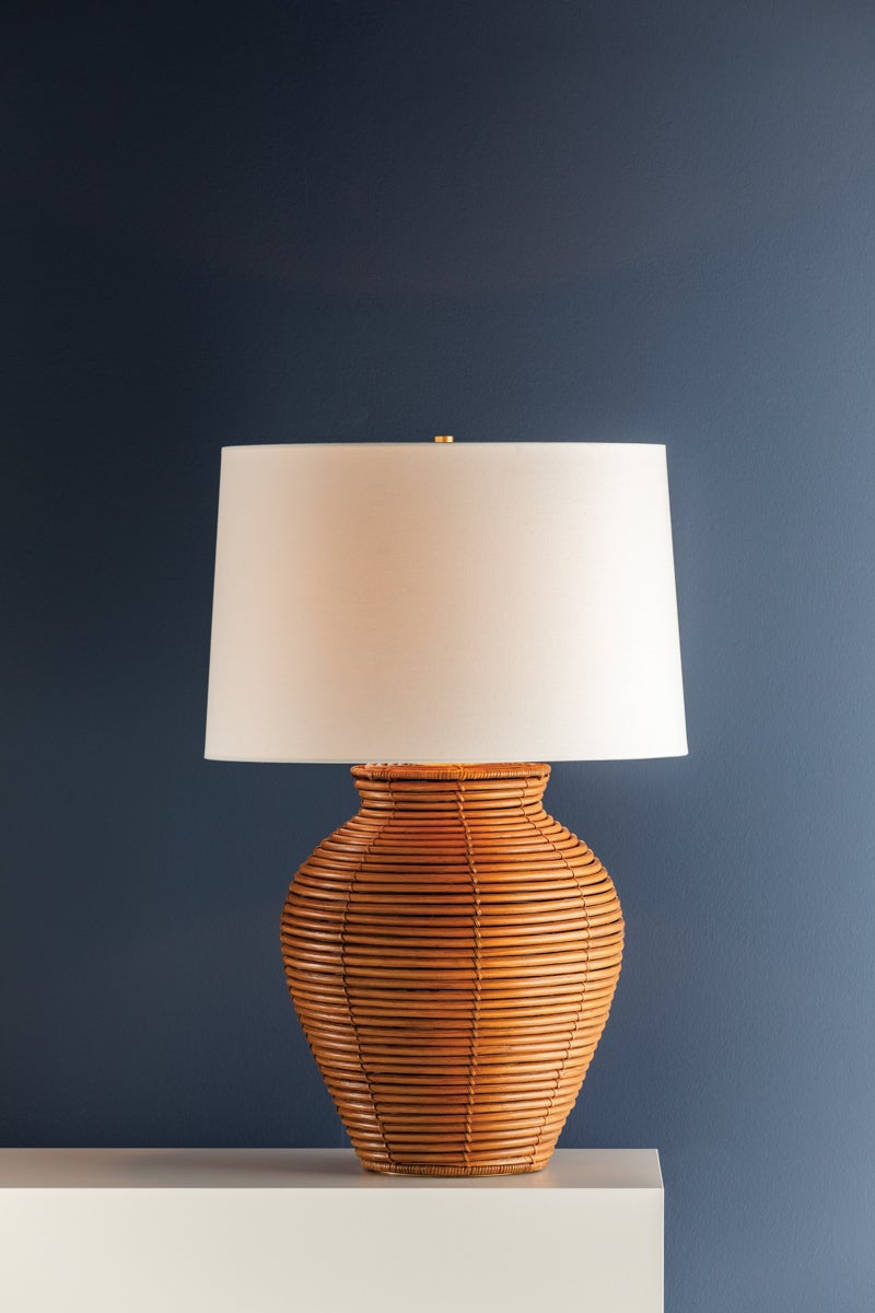 Hudson Valley Lighting Newark Table Lamp — Vintage Gold Leaf
