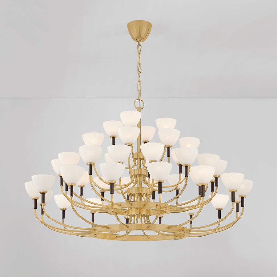 Corbett Lighting BRAHMA Chandelier — 489-49-VB/BRZ