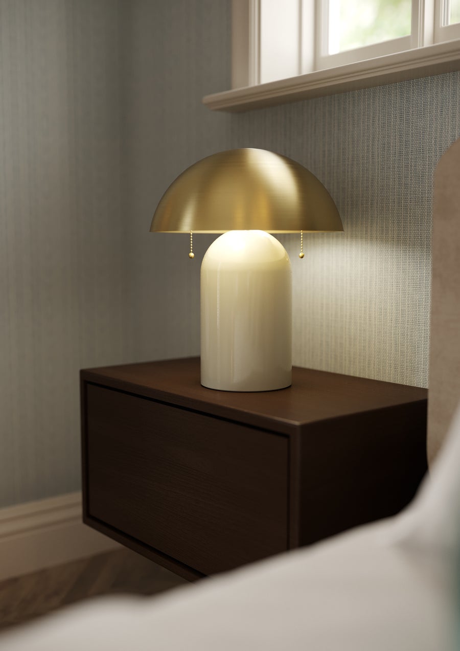 Mitzi Gaia Table Lamp — HL777201-AGB/CLC