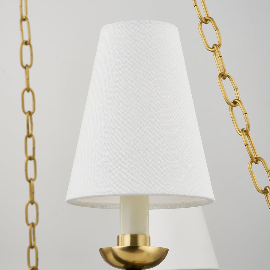 Mitzi Haverford Chandelier — H757806-AGB/TBK