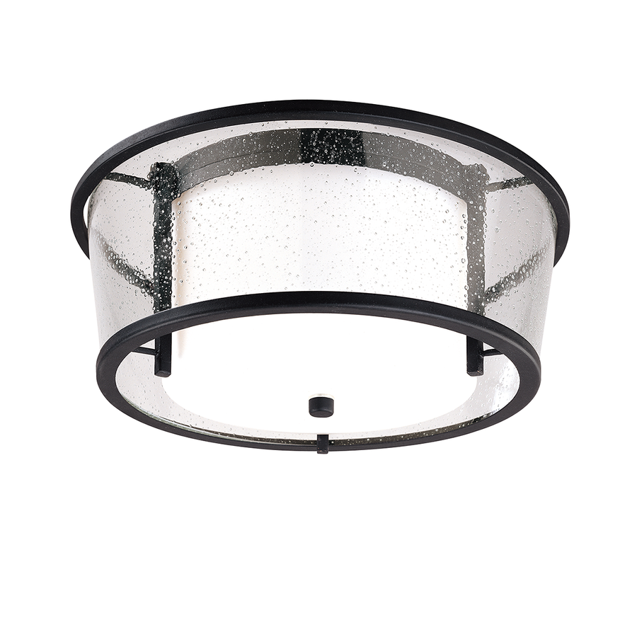 Troy Lighting Bennington Exterior Flush Mount — C1350-TBK