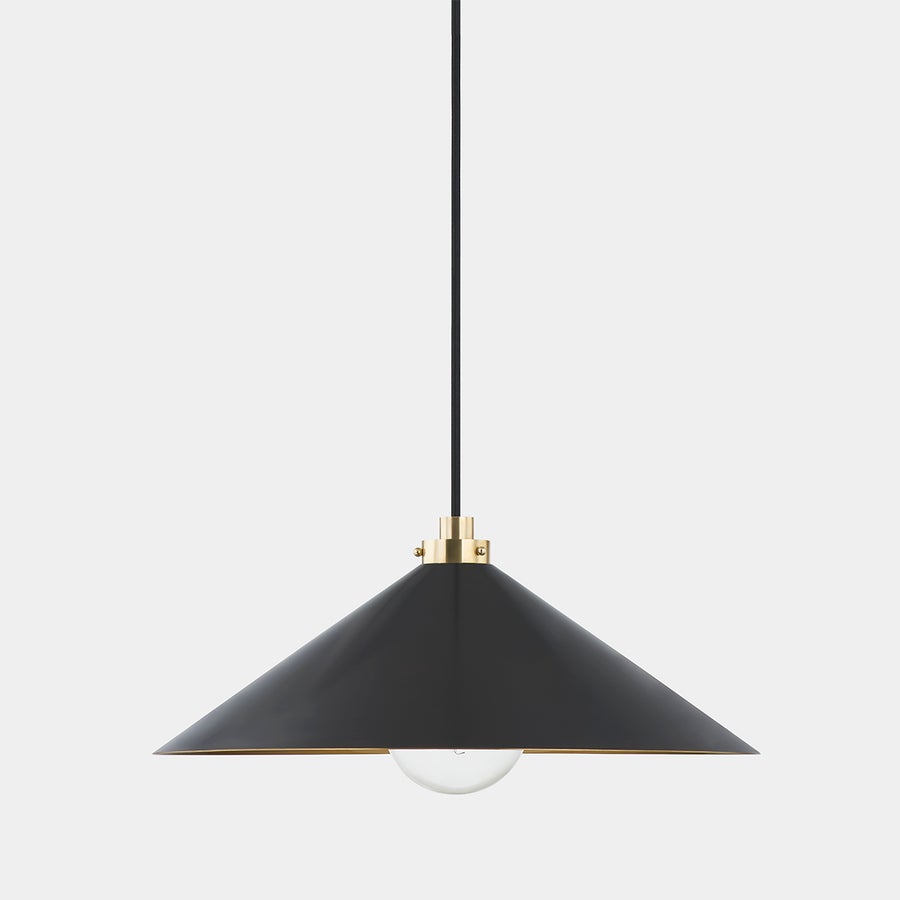 Hudson Valley Lighting CLIVEDON Pendant — MDS1402-AGB/DB