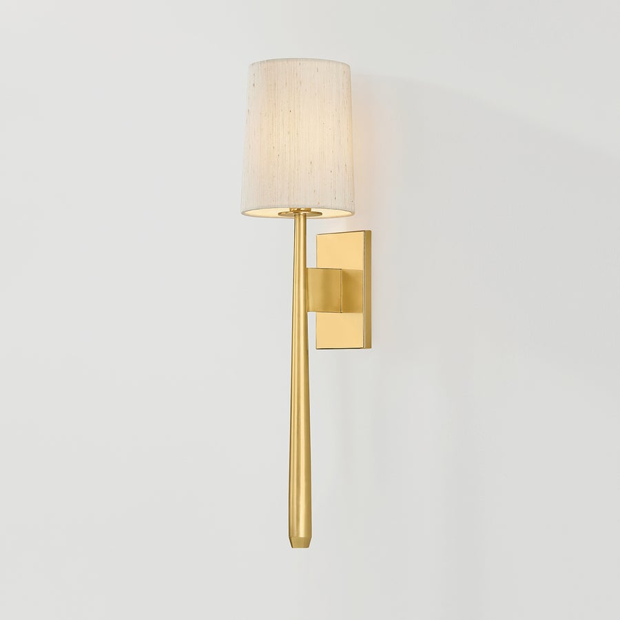Hudson Valley Lighting BRIDGETON Wall Sconce — Aged Brass