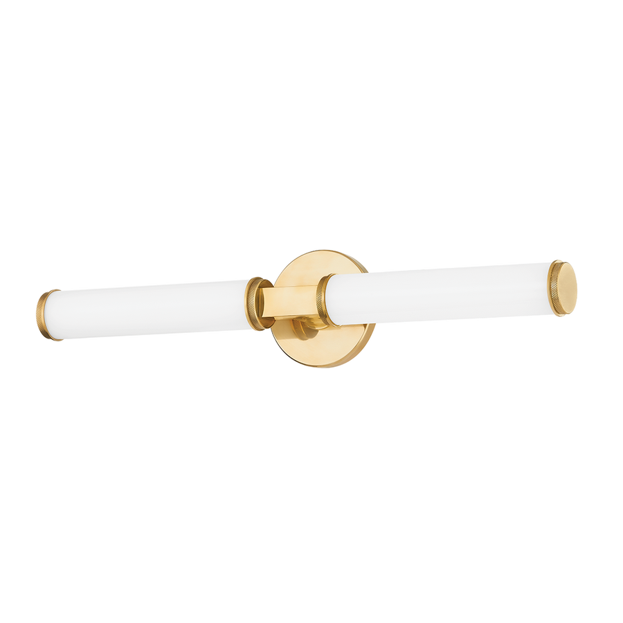 Hudson Valley Lighting CROMWELL Wall Sconce — Aged Brass
