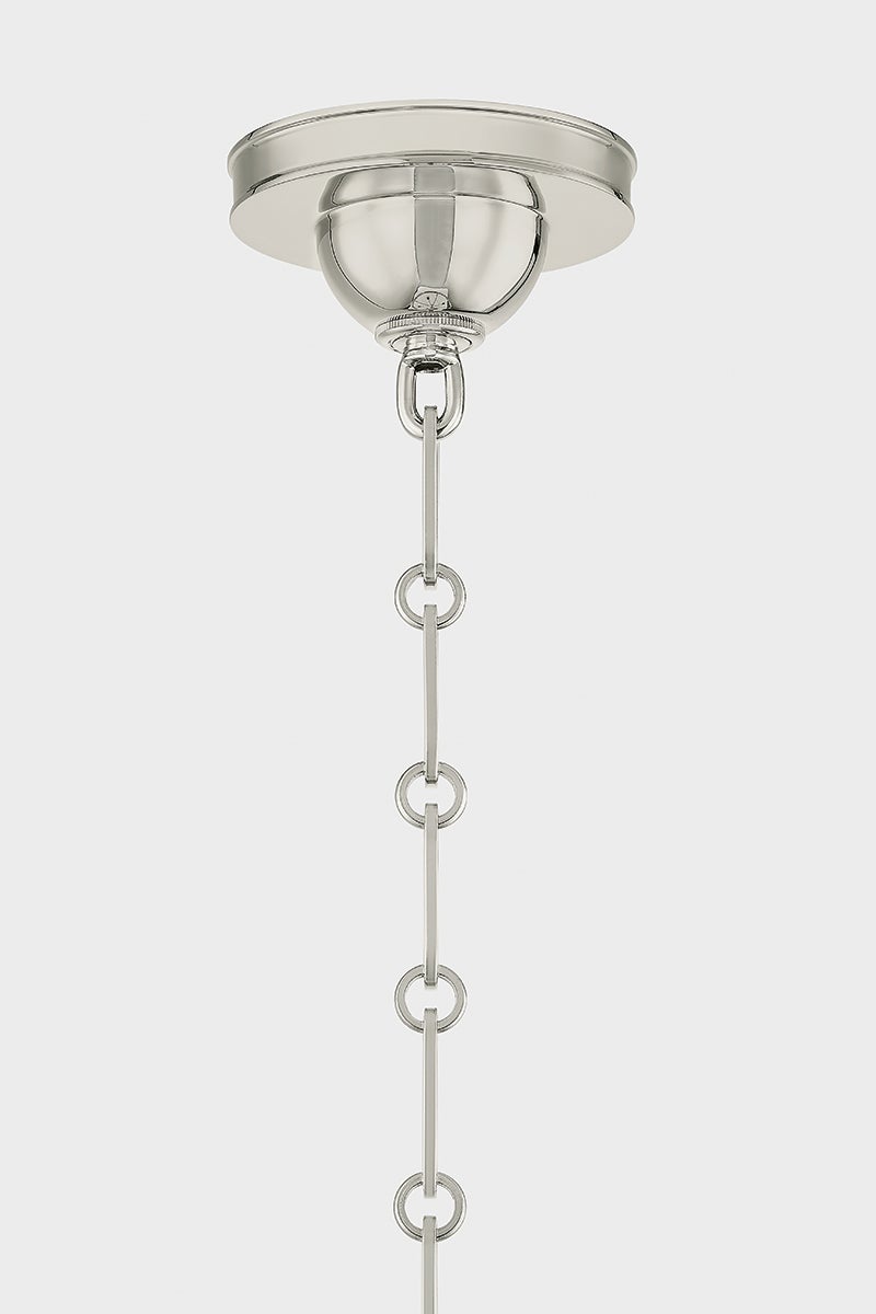 Hudson Valley Lighting Cambridge Chandelier — MDS120-PN/FBL