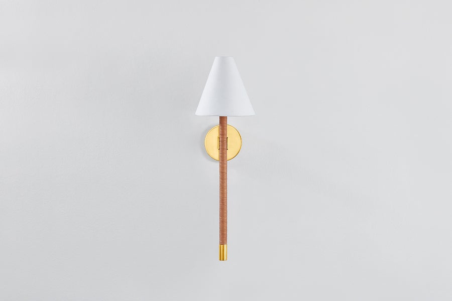 Hudson Valley Lighting WATKINS WALL SCONCE — Aged Brass