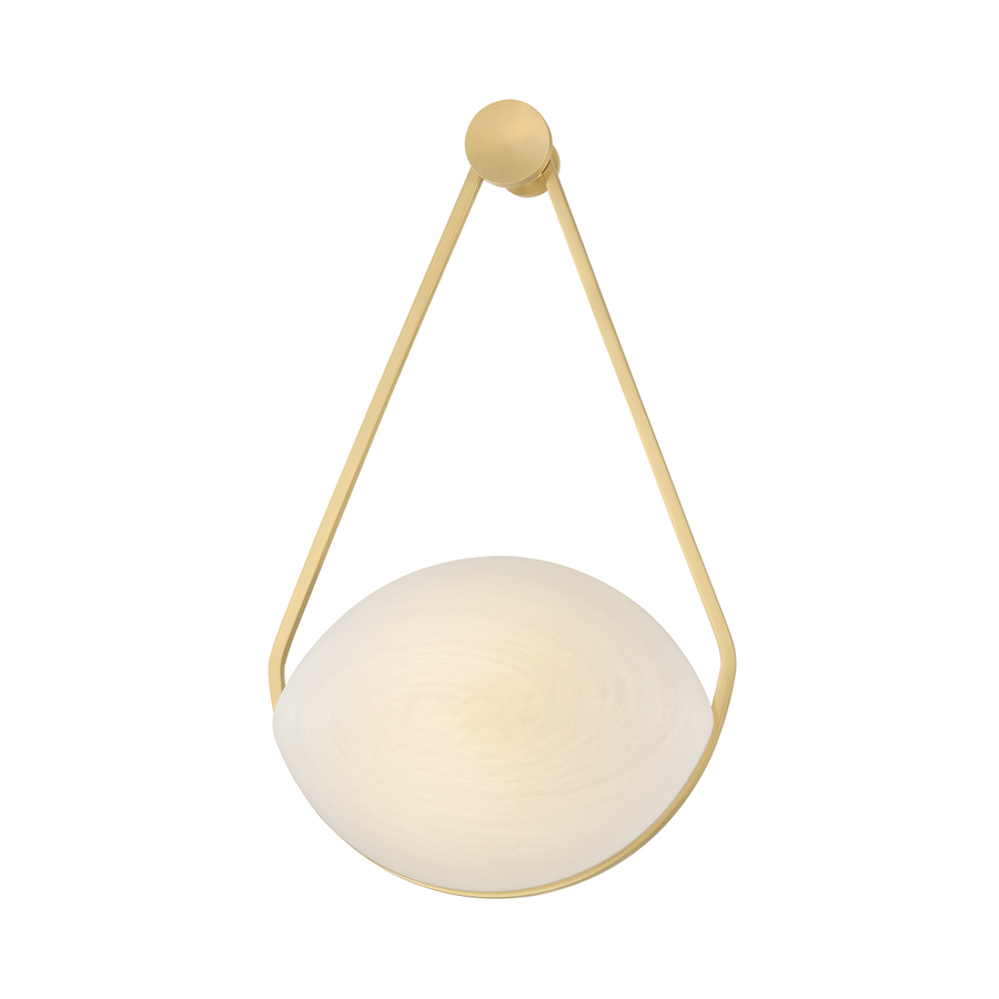 Hudson Valley Lighting BLAINA Wall Sconce — Aged Brass