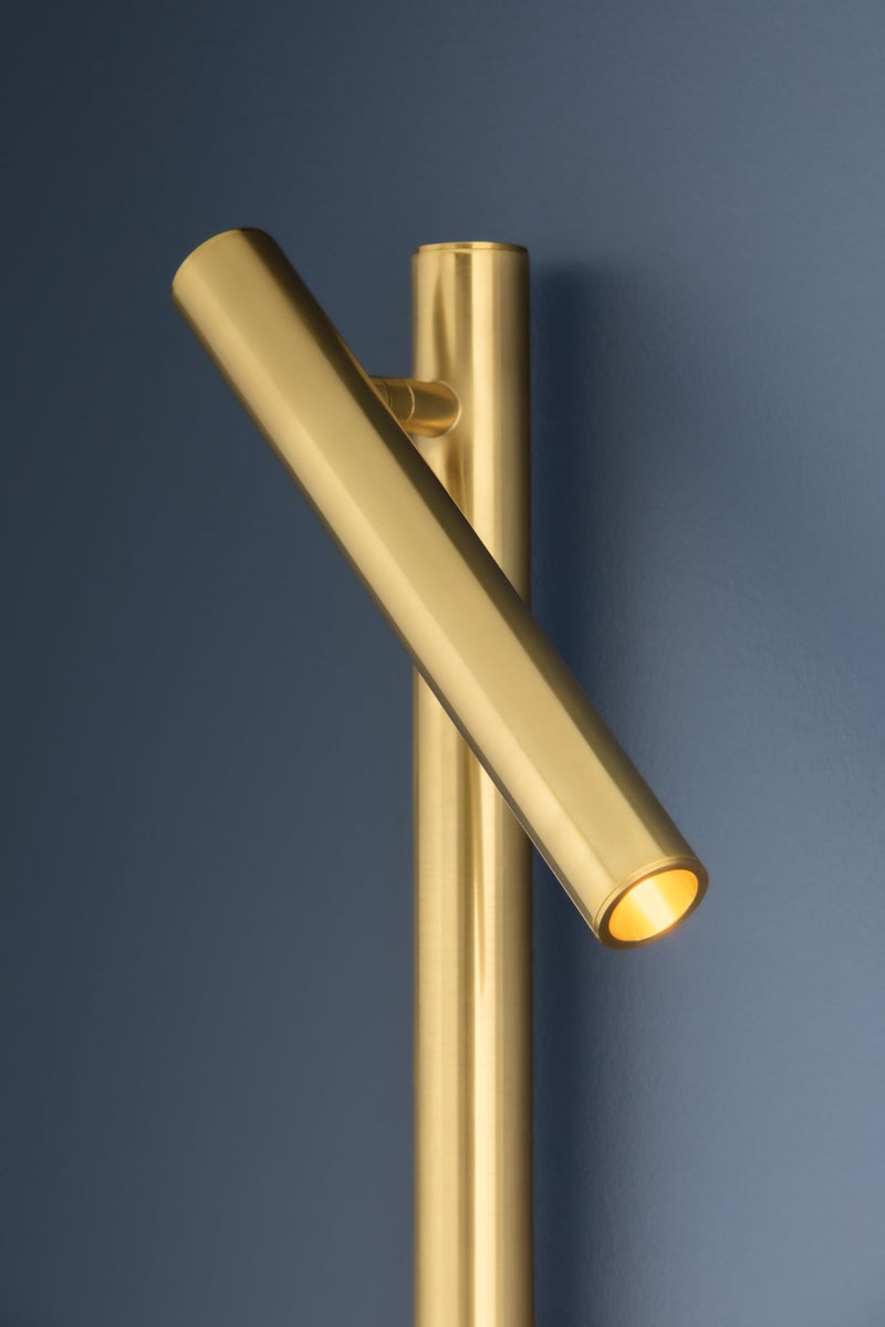 Hudson Valley Lighting CIRCLEVILLE Wall Sconce — Aged Brass