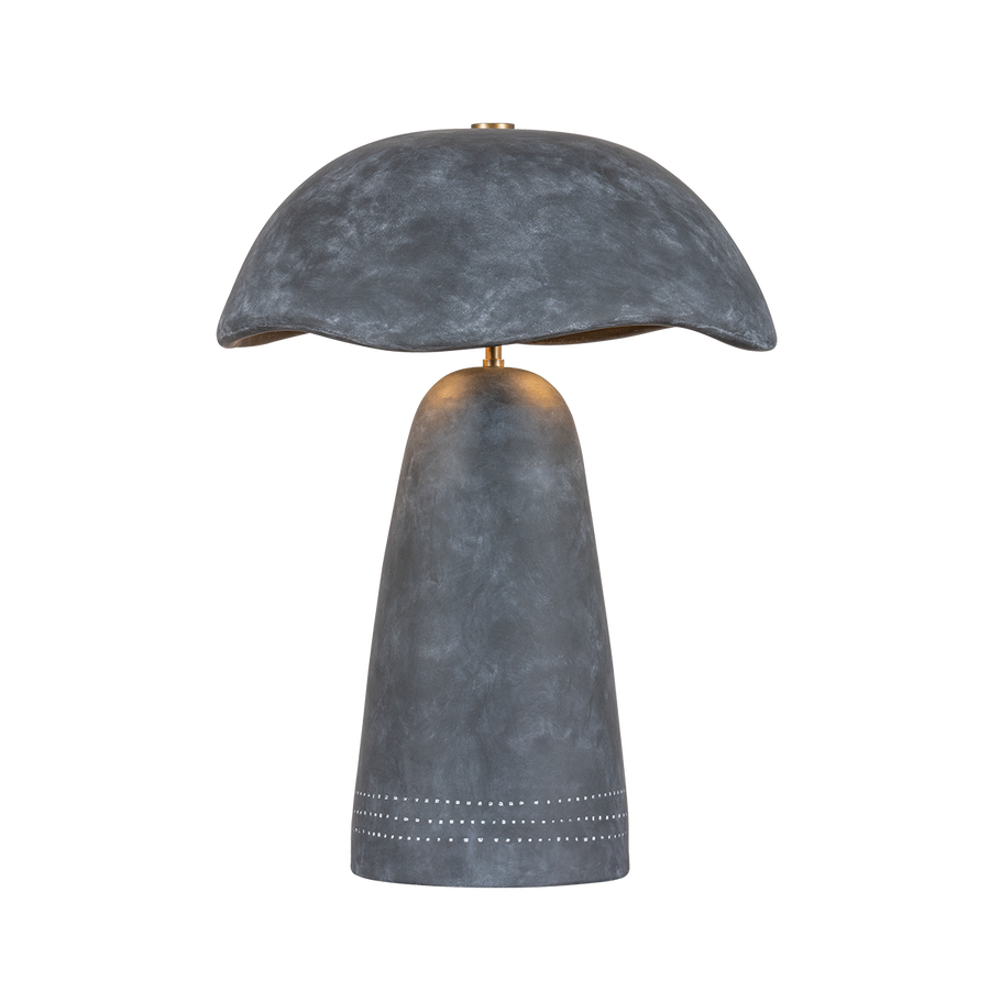 Troy Lighting Soloma Table Lamp — PTL1222-PBR/CAA