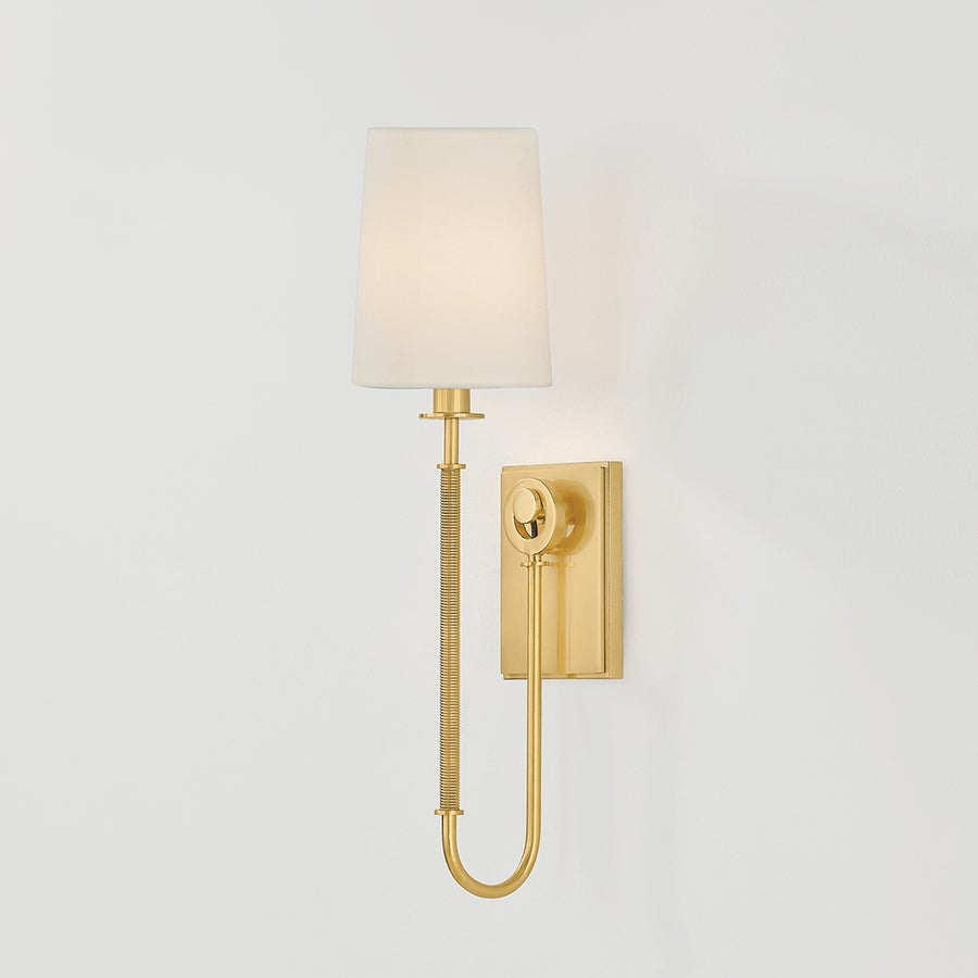 Hudson Valley Lighting GLENMONT Wall Sconce — Aged Brass