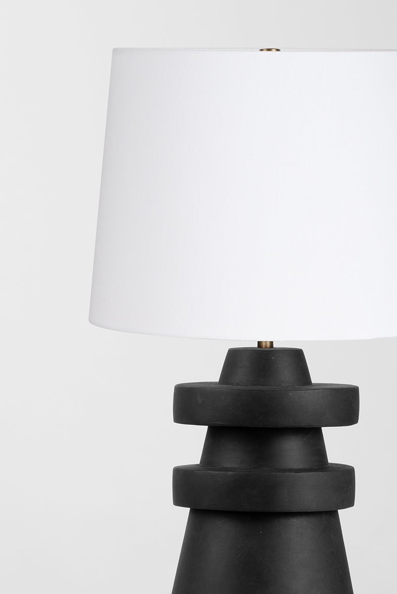 Troy Lighting GROVER Table Lamp — PTL1225-PBR/CCH