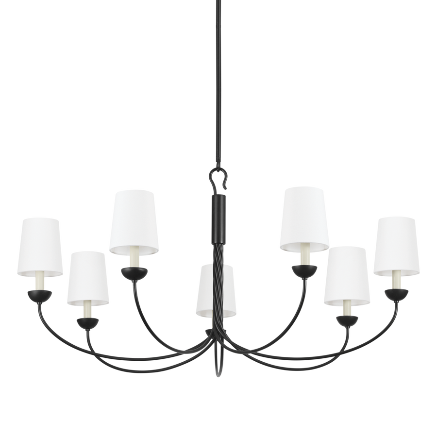 Hudson Valley Lighting MONTPELIER Chandelier — Aged Iron