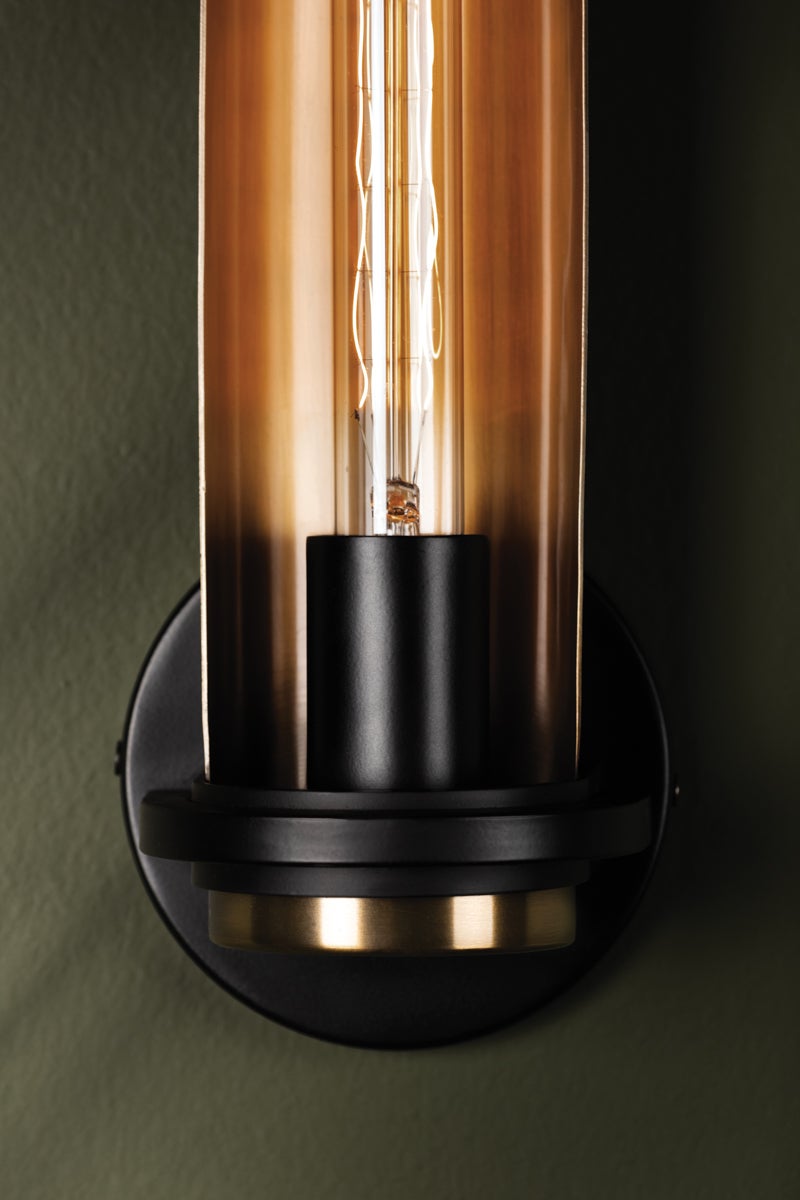 Troy Lighting TUSCON Wall Sconce — B8626-PBR/SBK