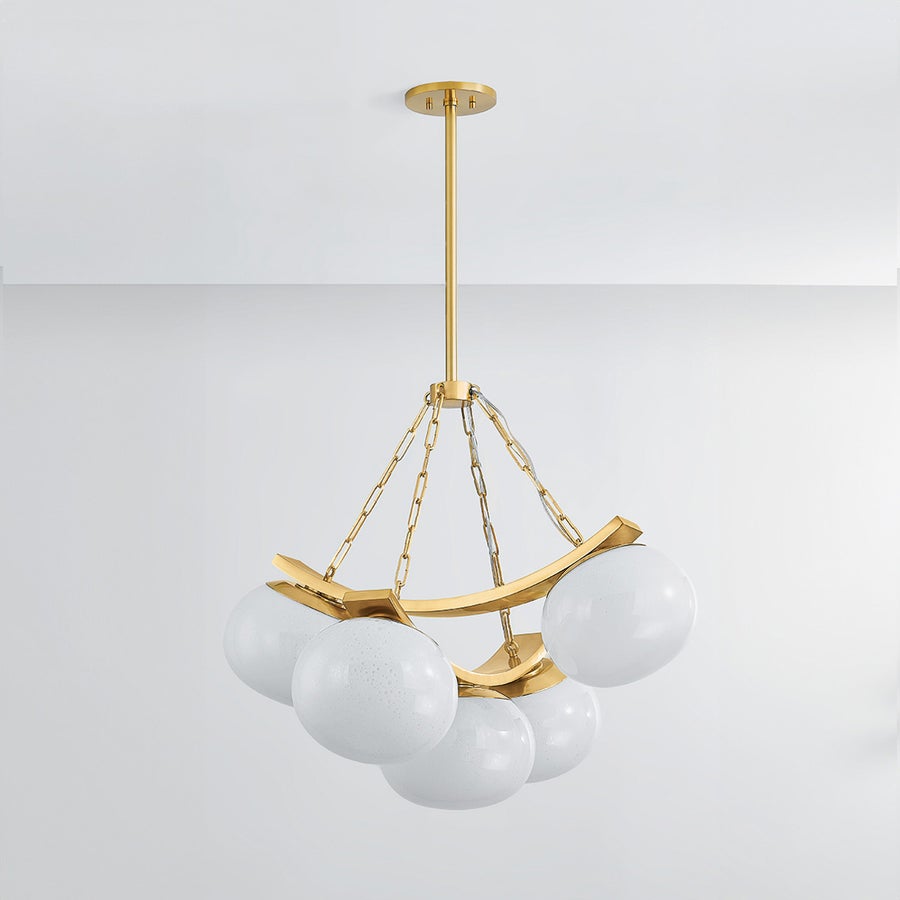 Hudson Valley Lighting DUXBURY CHANDELIER — Aged Brass