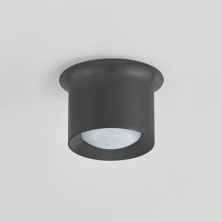 Hudson Valley Lighting NOXON Flush Mount — Distressed Bronze