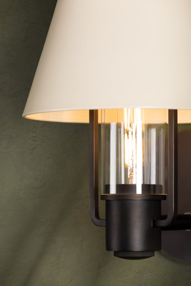 Troy Lighting KINDLE Wall Sconce — B1613-BRZ/SSD