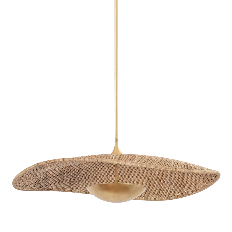 Hudson Valley Lighting SHILOH PENDANT — Vintage Gold Leaf