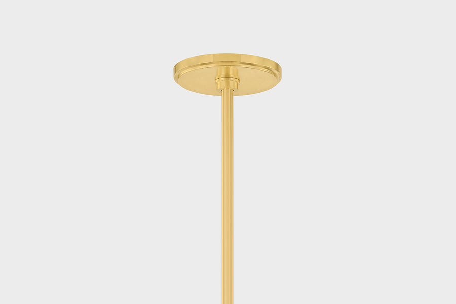 Hudson Valley Lighting JOHNSON Chandelier — Aged Brass