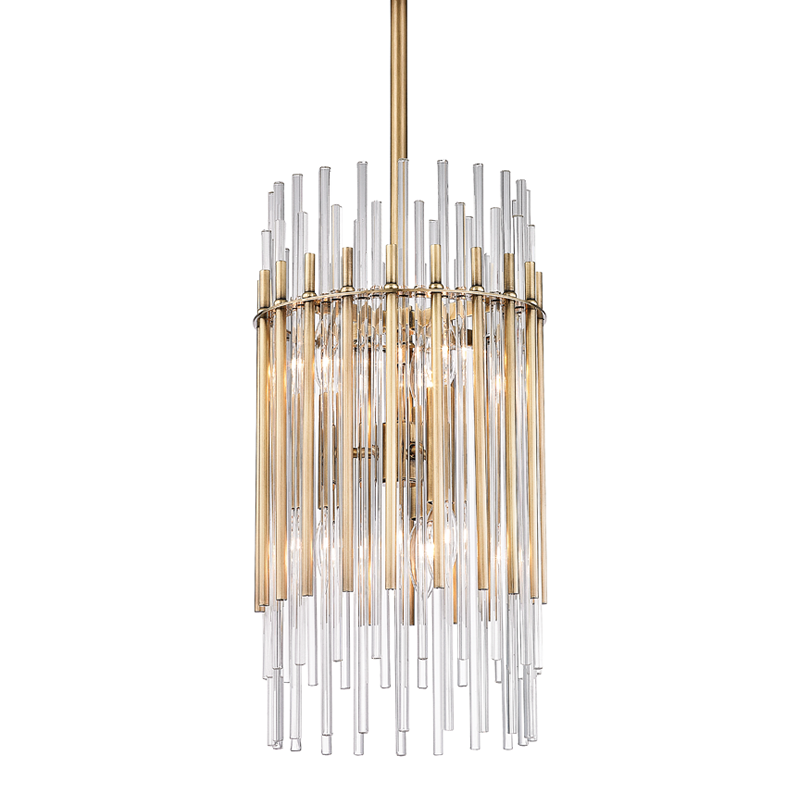 Hudson Valley Lighting Wallis Pendant — Aged Brass