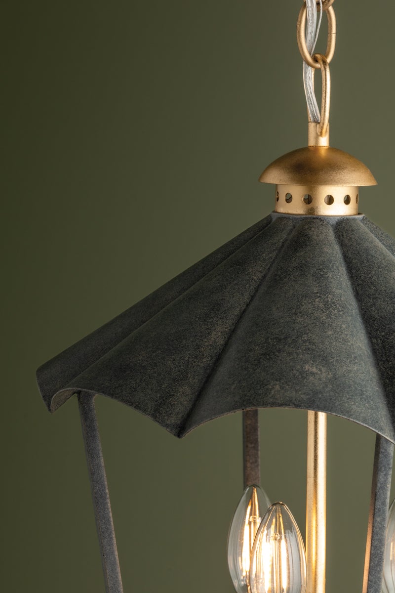 Troy Lighting WILDOMAR Lantern — F3714-VGL/FRN