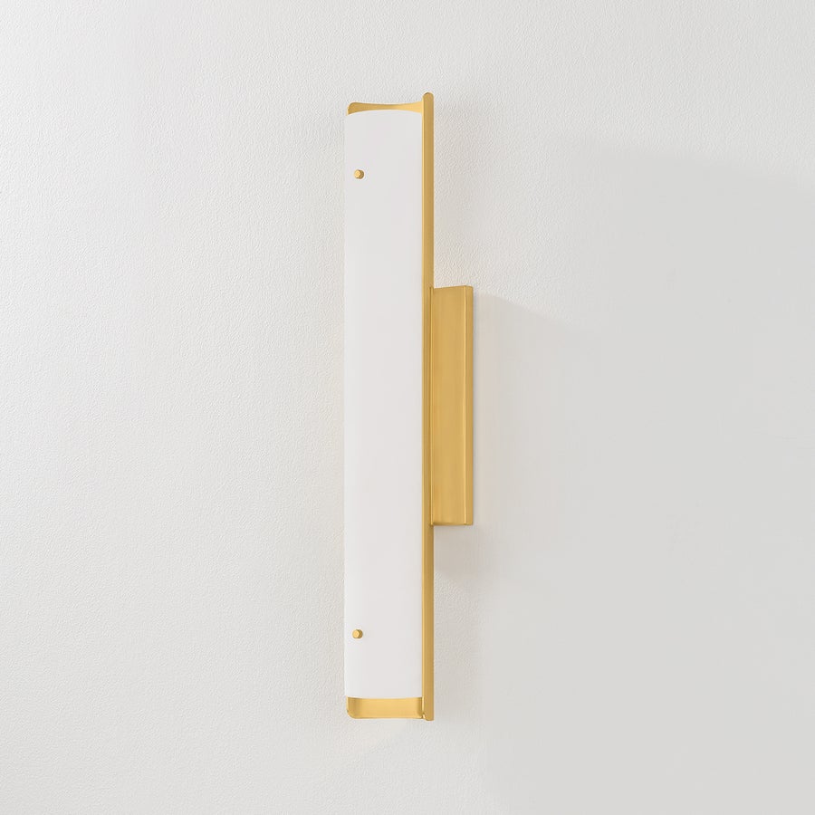 Hudson Valley Lighting LUCIO Wall Sconce — Aged Brass