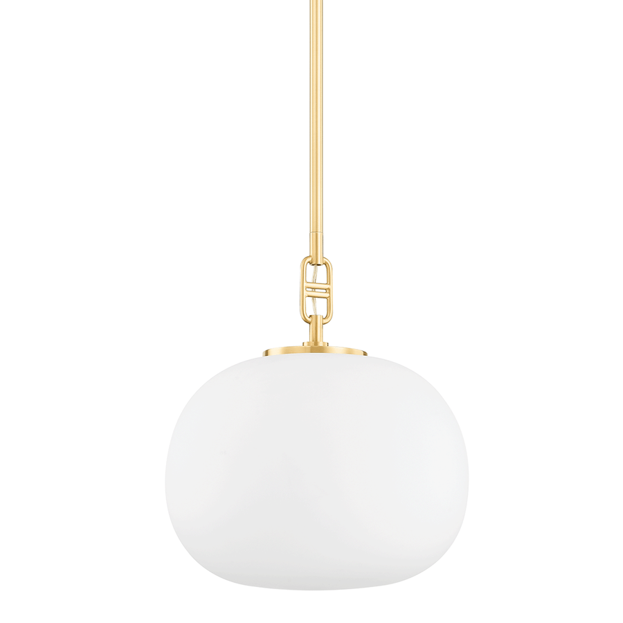 Hudson Valley Lighting Ingels Pendant — Aged Brass