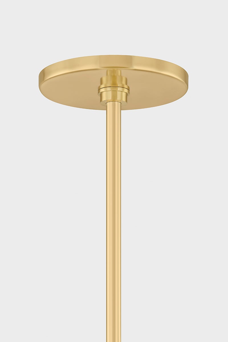 Hudson Valley Lighting GEORGE Pendant — Aged Brass