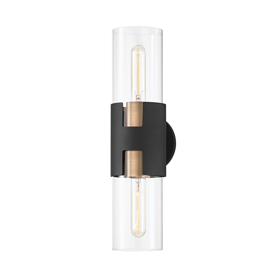 Troy Lighting Amado Wall Sconce — B3231-PBR/TBK