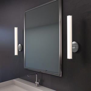 Bauhaus Columns™ Bath & Vanity in POLISHED CHROME thumbnail 2