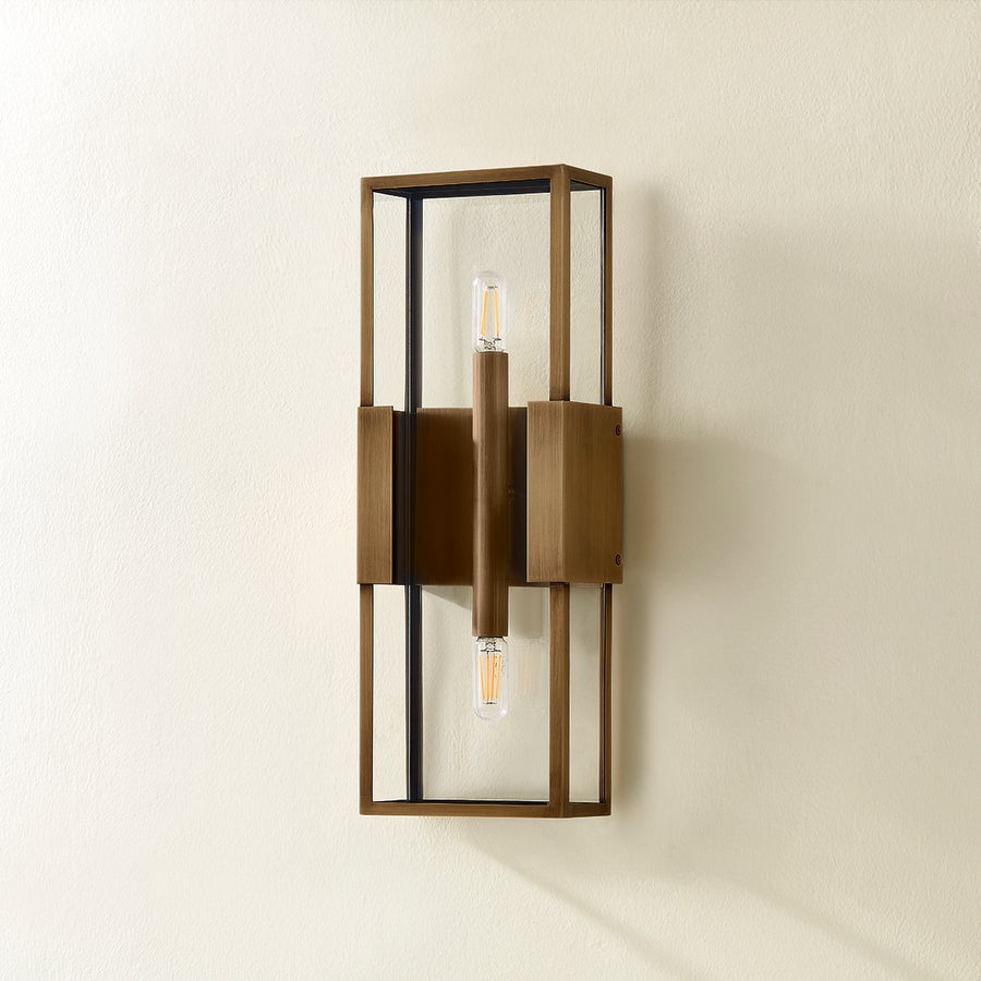 Troy Lighting Santa Clara Exterior Wall Sconce — B2918-PBR