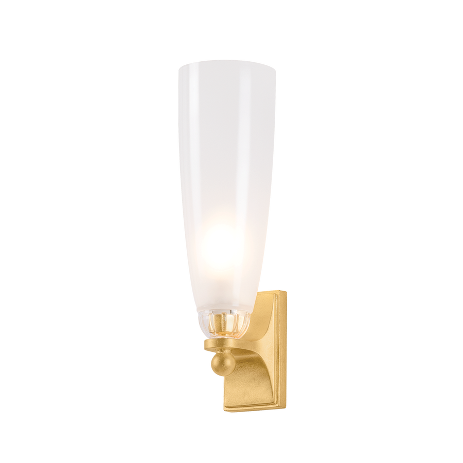 Hudson Valley Lighting Ravenswood Wall Sconce — Vintage Gold Leaf