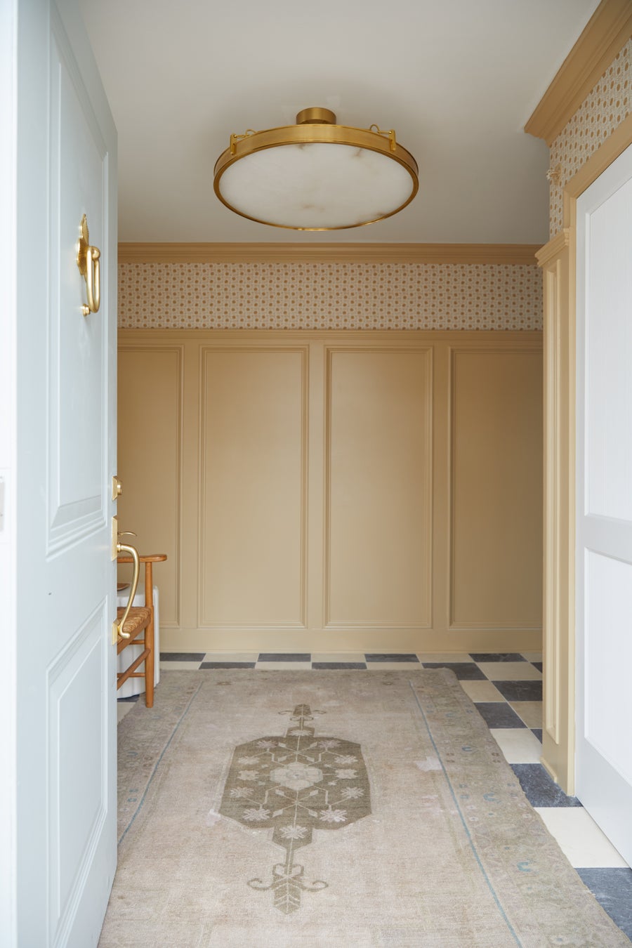 Hudson Valley Lighting Kirby Chandelier — Aged Brass