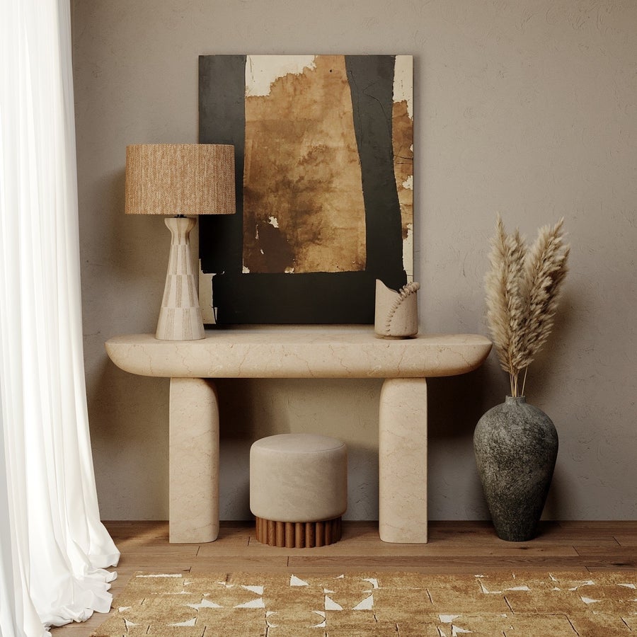 Troy Lighting Palma TABLE LAMP — PTL1230-SBK/CGH