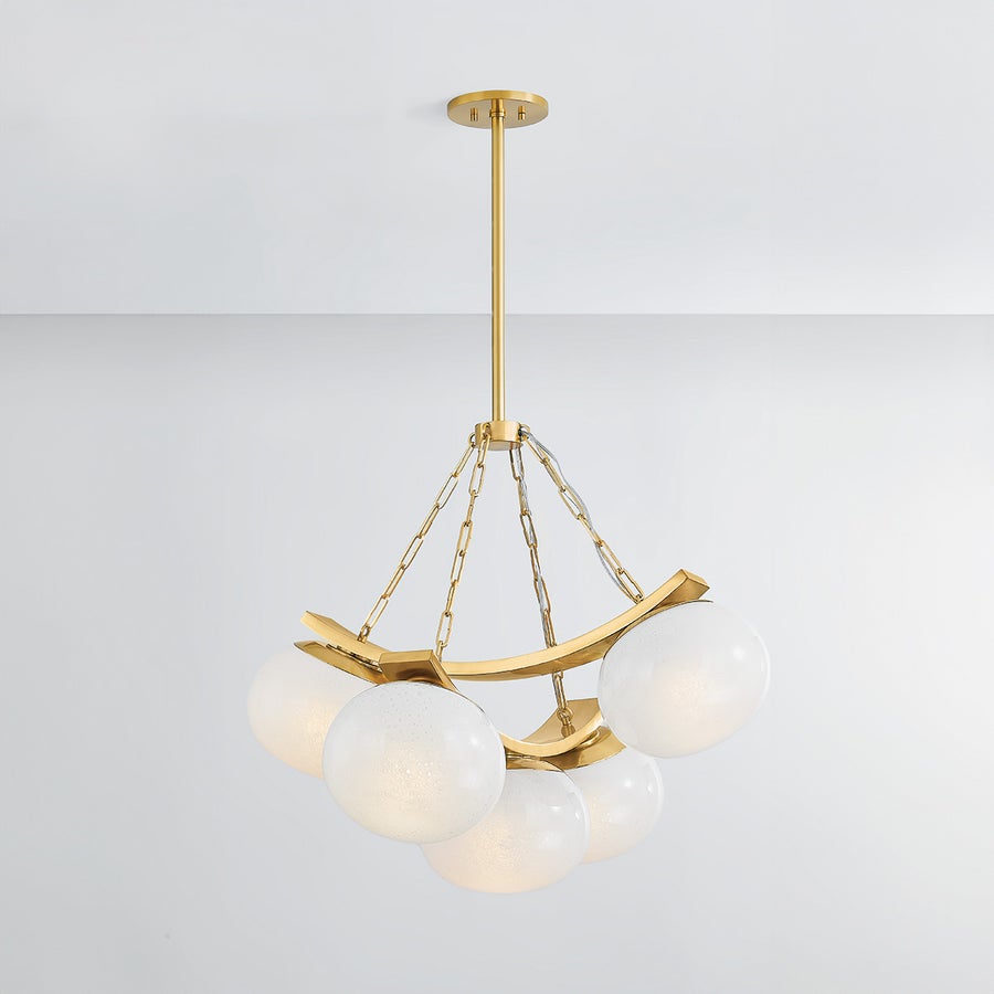 Hudson Valley Lighting DUXBURY CHANDELIER — Aged Brass