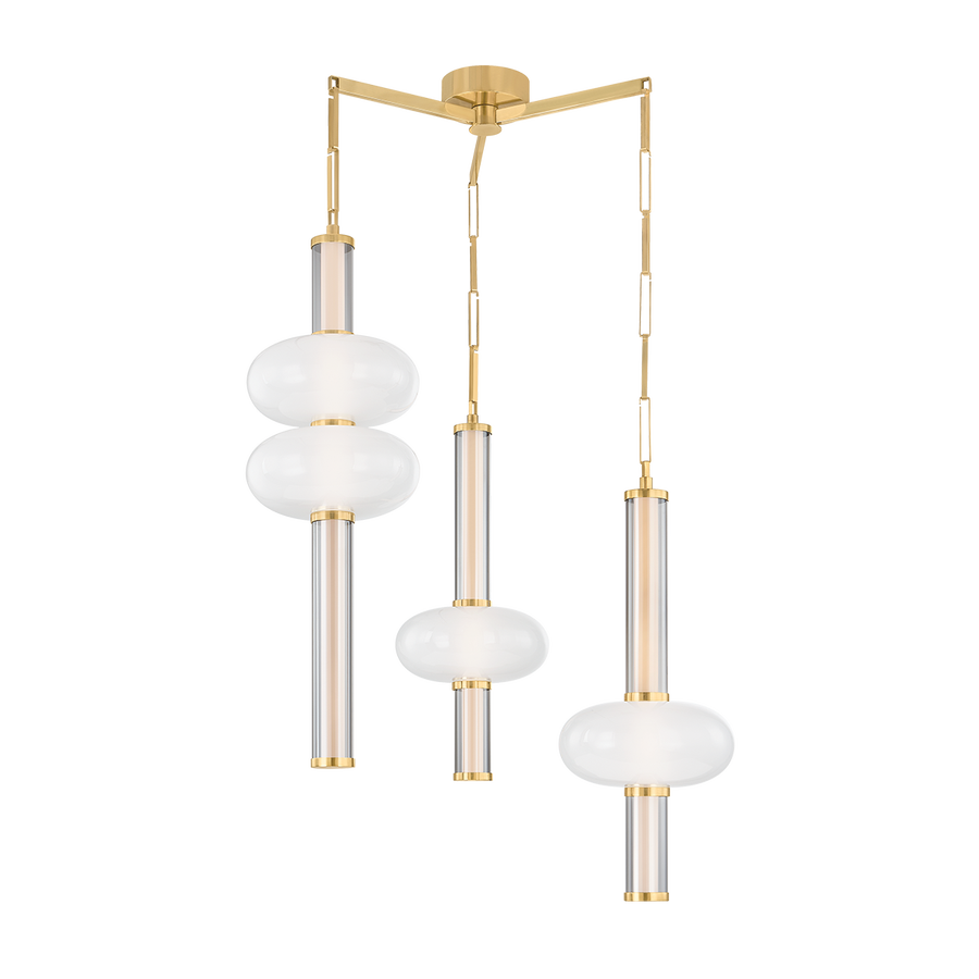 Corbett Lighting CORBIN Chandelier — 482-37-VB
