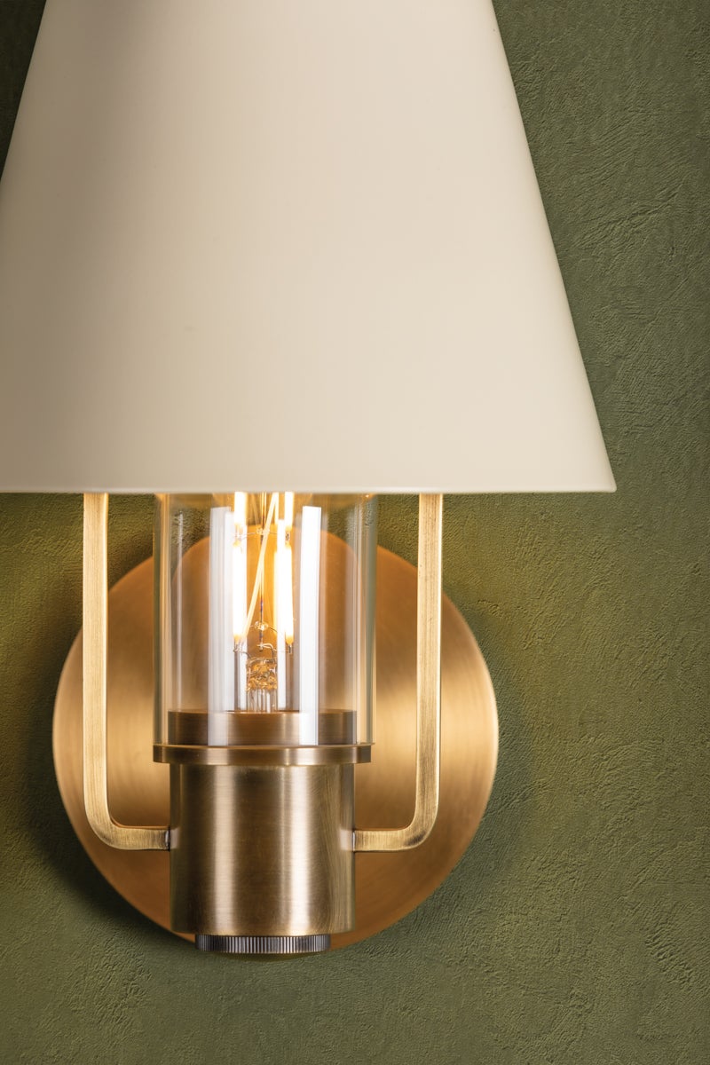 Troy Lighting KINDLE Wall Sconce — B1613-PBR/SSD