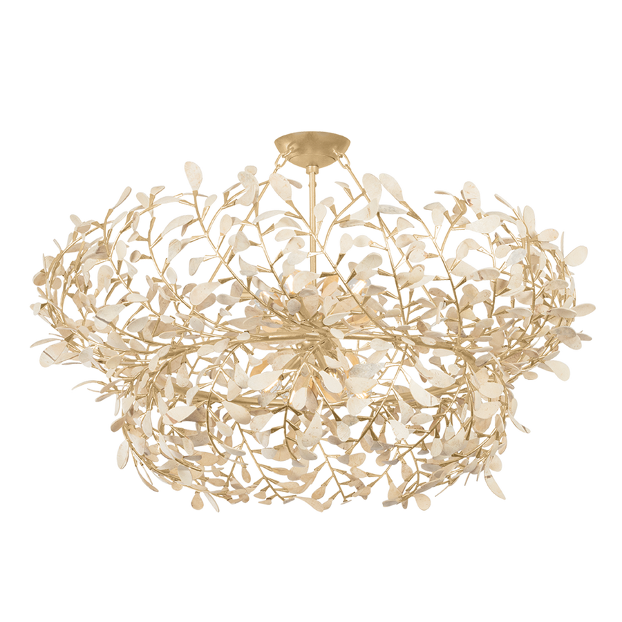 Hudson Valley Lighting MAYBROOK Chandelier — Vintage Gold Leaf