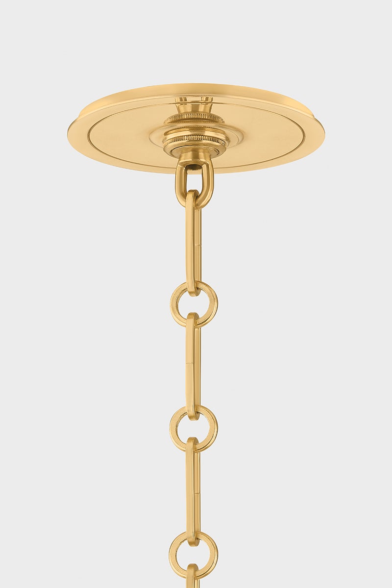 Hudson Valley Lighting Burghley Chandelier — MDS2000-AGB/DB