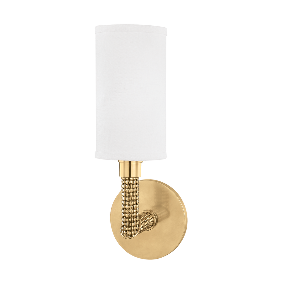 Hudson Valley Lighting Dubois Wall Sconce — Aged Brass