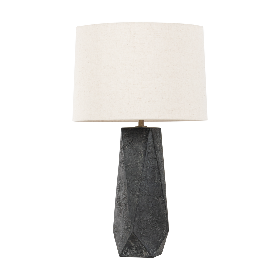 Troy Lighting Coronado Table Lamp — PTL1129-PBR/CHB