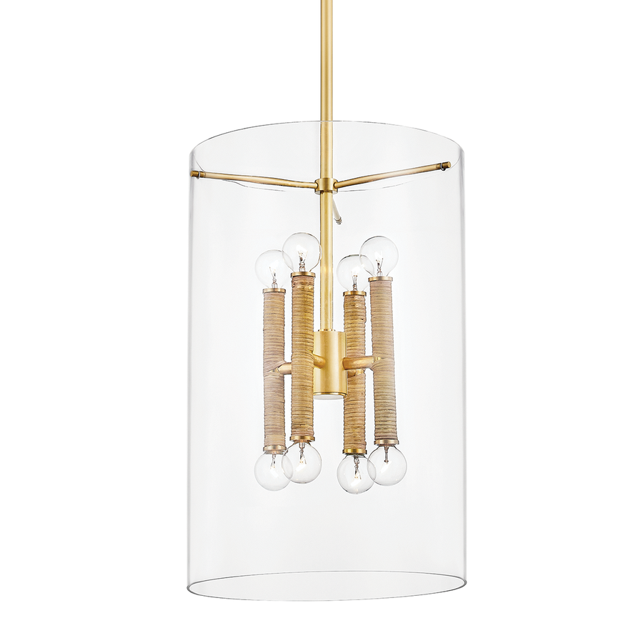 Hudson Valley Lighting Barlow Lantern — Aged Brass