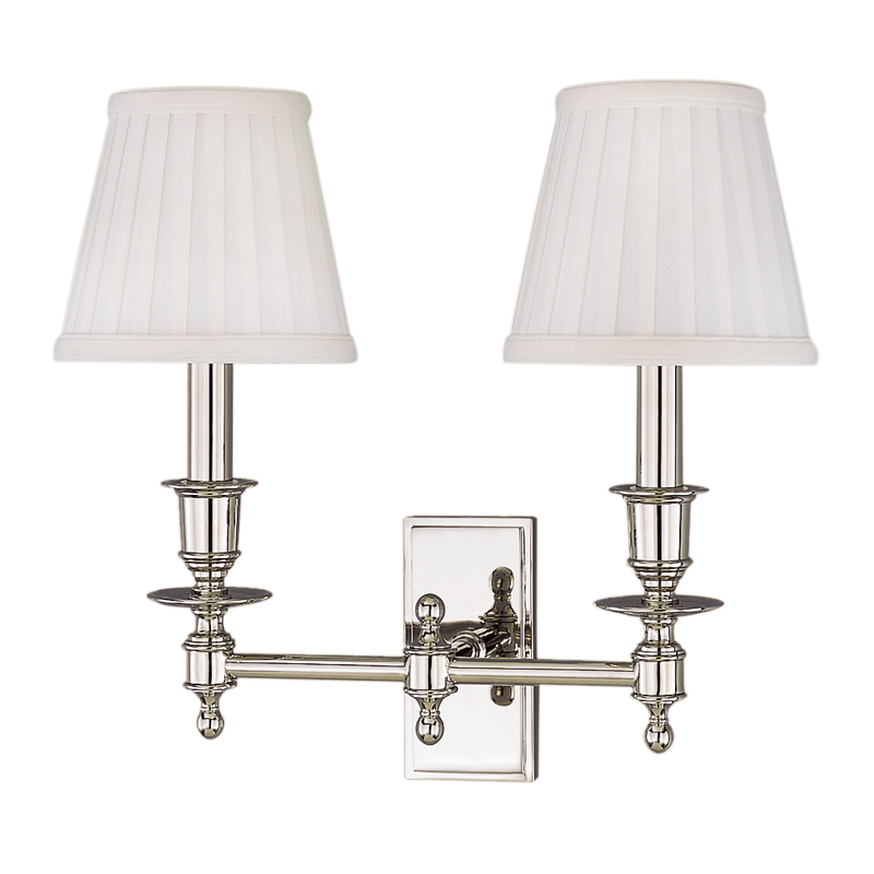 Hudson Valley Lighting Ludlow Wall Sconce — Polished Nickel
