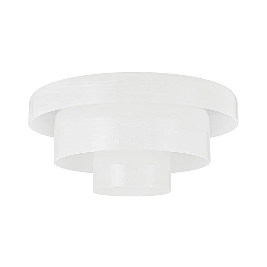 Hudson Valley Lighting PORT RICHMOND Flush Mount — Aged Brass